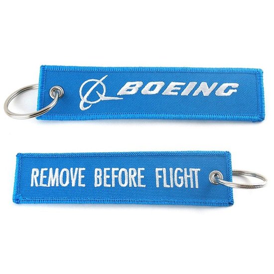 Key Ring - Boeing - Remove Before Flight